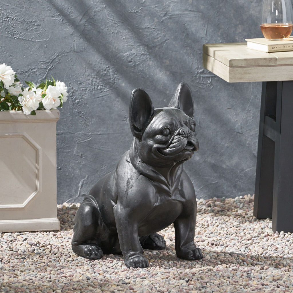 Garden Dog Sculpture