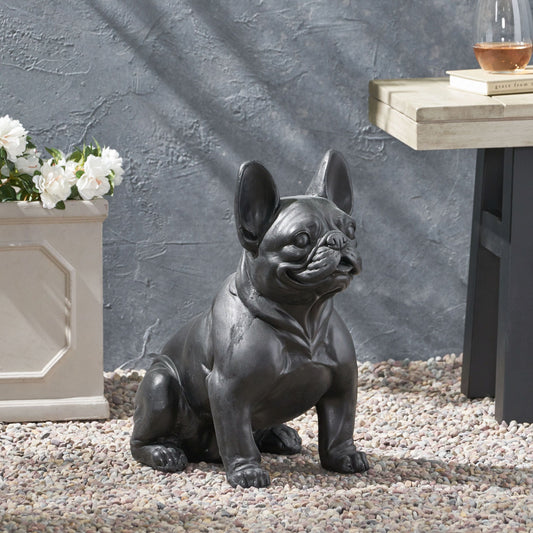 Garden Dog Sculpture