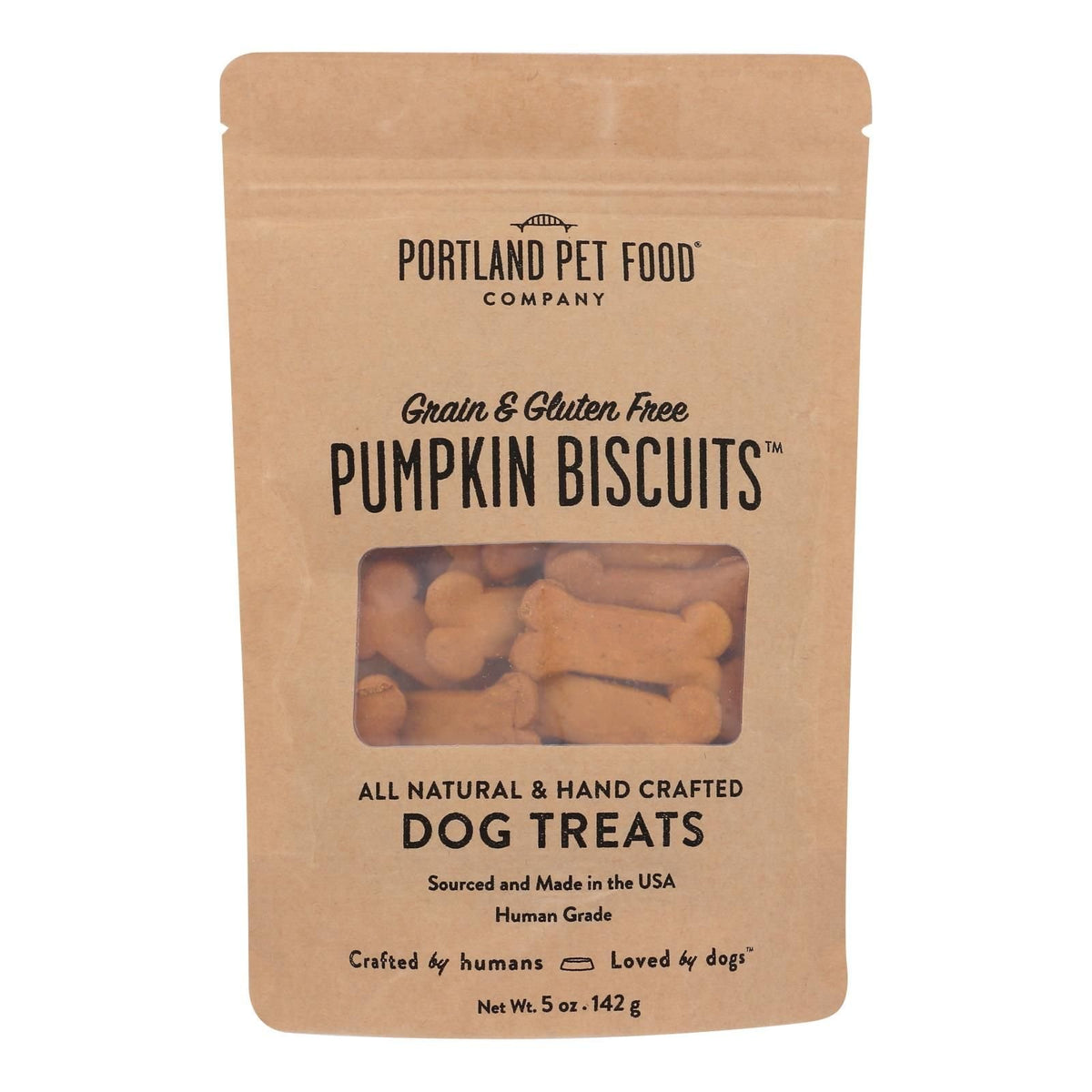 Portland Pet Food Company Dog Treats Biscuit - Case Of 6 - 5 Oz