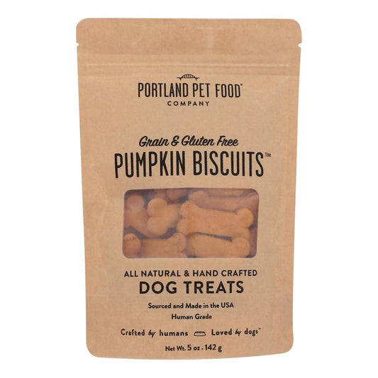 Portland Pet Food Company Dog Treats Biscuit - Case Of 6 - 5 Oz