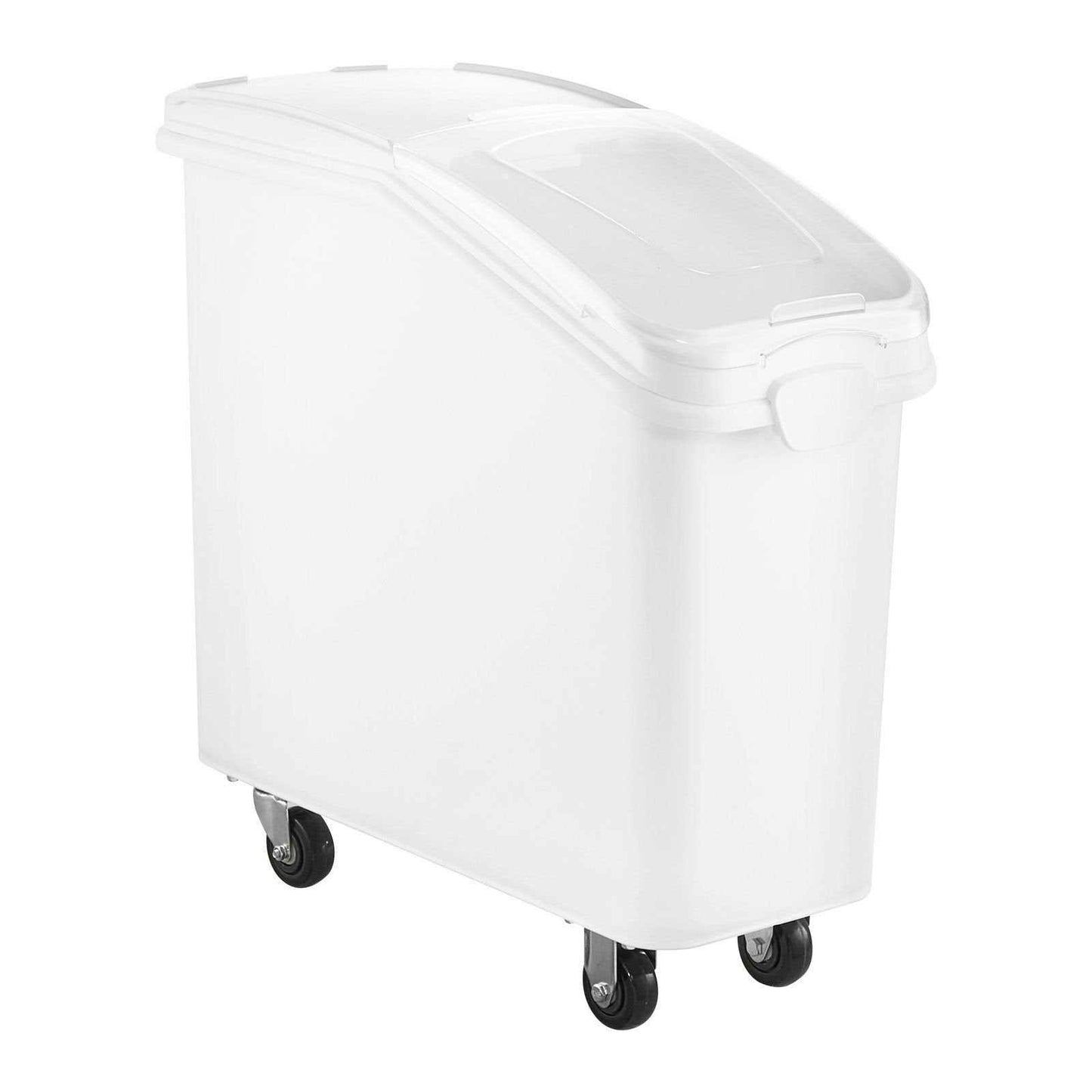 21 gallon dog food storage container with wheels and airtight lid