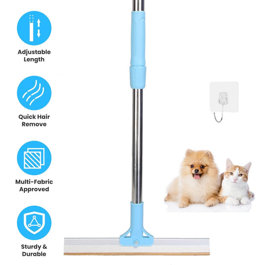 Adjustable Telescopic Rod Pet Hair Remover