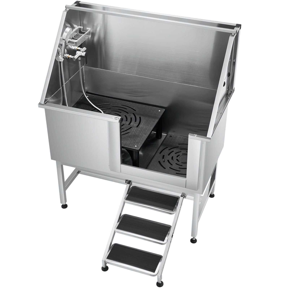 50 Inch Stainless Steel Elevated Dog Bath