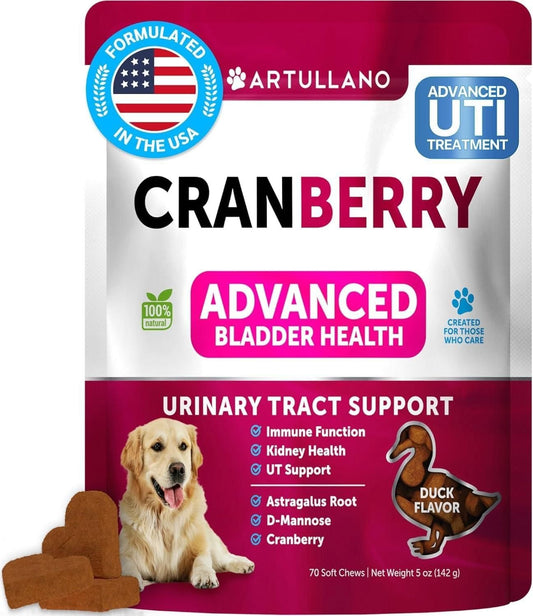 Cranberry Urinary Tract Supplements for Dogs