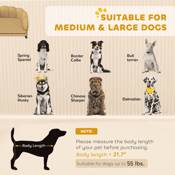 Pearl Shaped Sofa Dog Bed