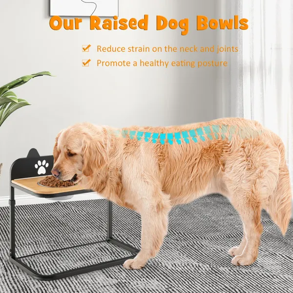 Adjustable Elevated Dog Bowls