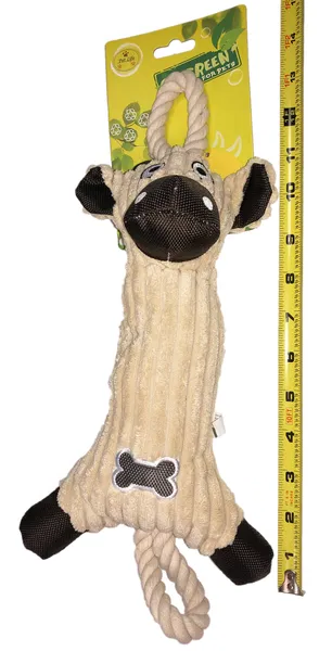Jute And Rope Plush Dog Tug Toys