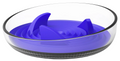 Modern Shark Fin Shaped Slow Feeder Dog Bowl