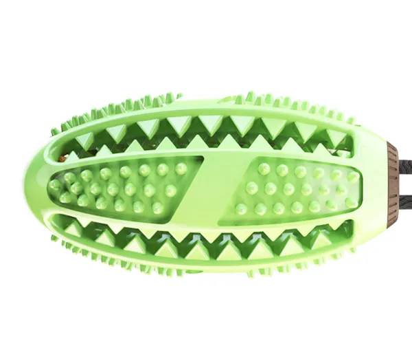 Football Shaped Suction Cup Dog Treat Dispensers