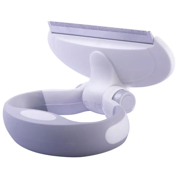 Swivel Travel Deshedding Dog Comb
