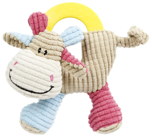 Moo-cifier Plush Squeaking Dental Dog Toy