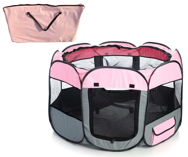 Lightweight Easy Folding Wire-Framed Collapsible Playpen