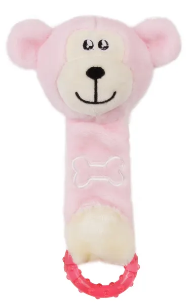Squeaky Crinkle Plush Dental Toy
