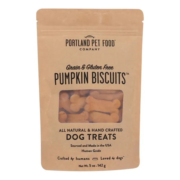 Portland Pet Food Company Dog Treats Biscuit - Case Of 6 - 5 Oz