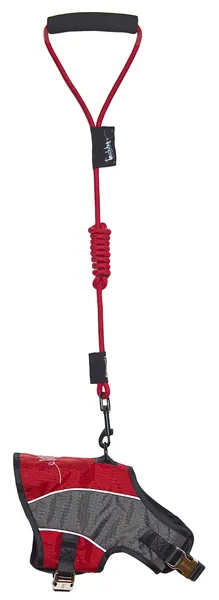 2-in-1 Adjustable Dog Harness and Leash with reflective polyester, Oxford nylon, polar fleece lining, and durable Velcro straps