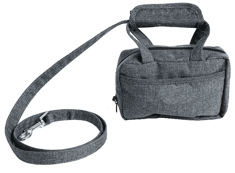Flat Dog Leashes and Waste Bag Dispenser