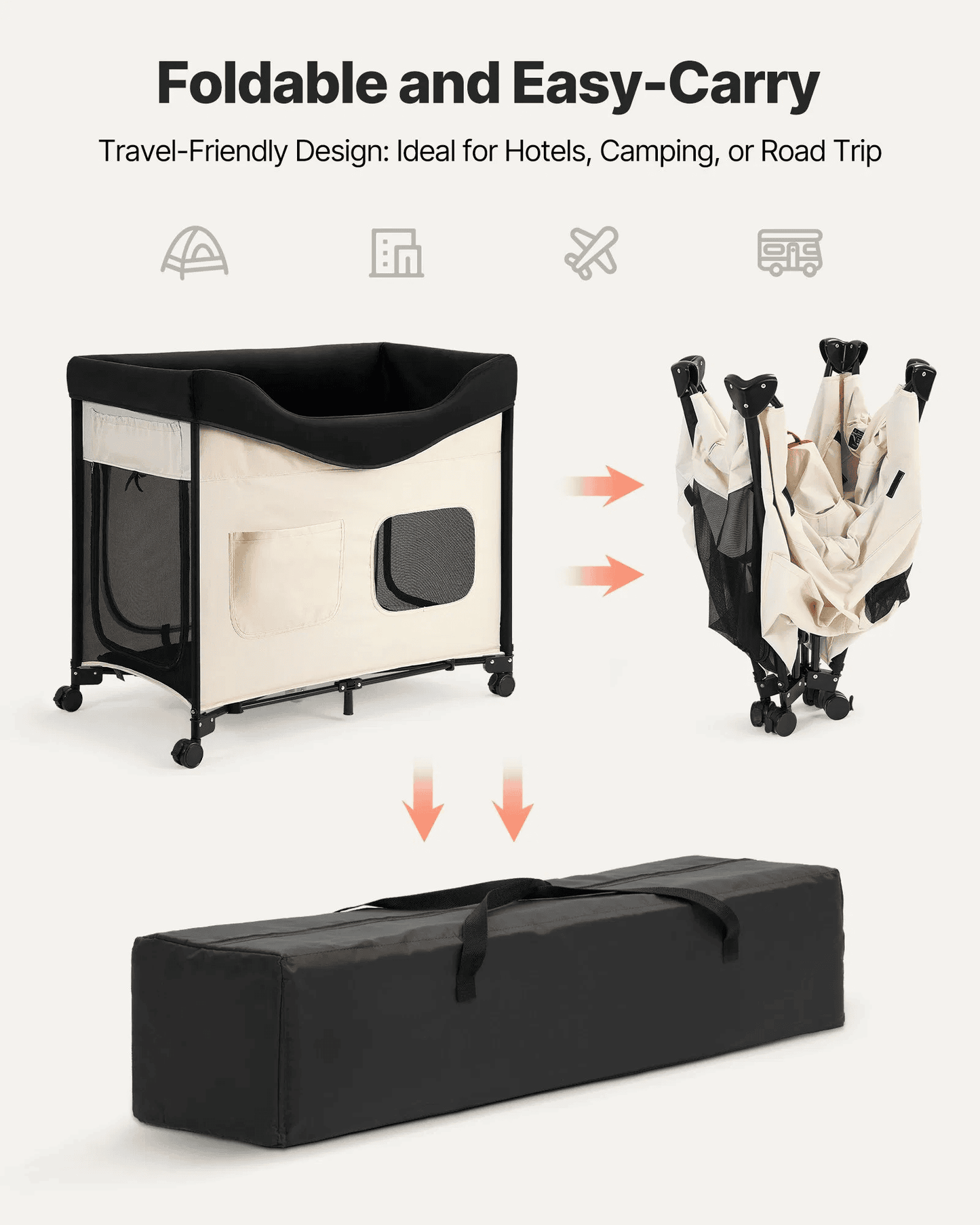 Raised Dog Cots with Wheels