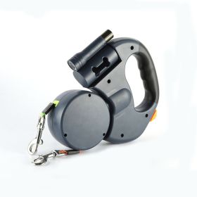 Dual Retractable Dog Leash with Light Dual Retractable Dog Leash with Light